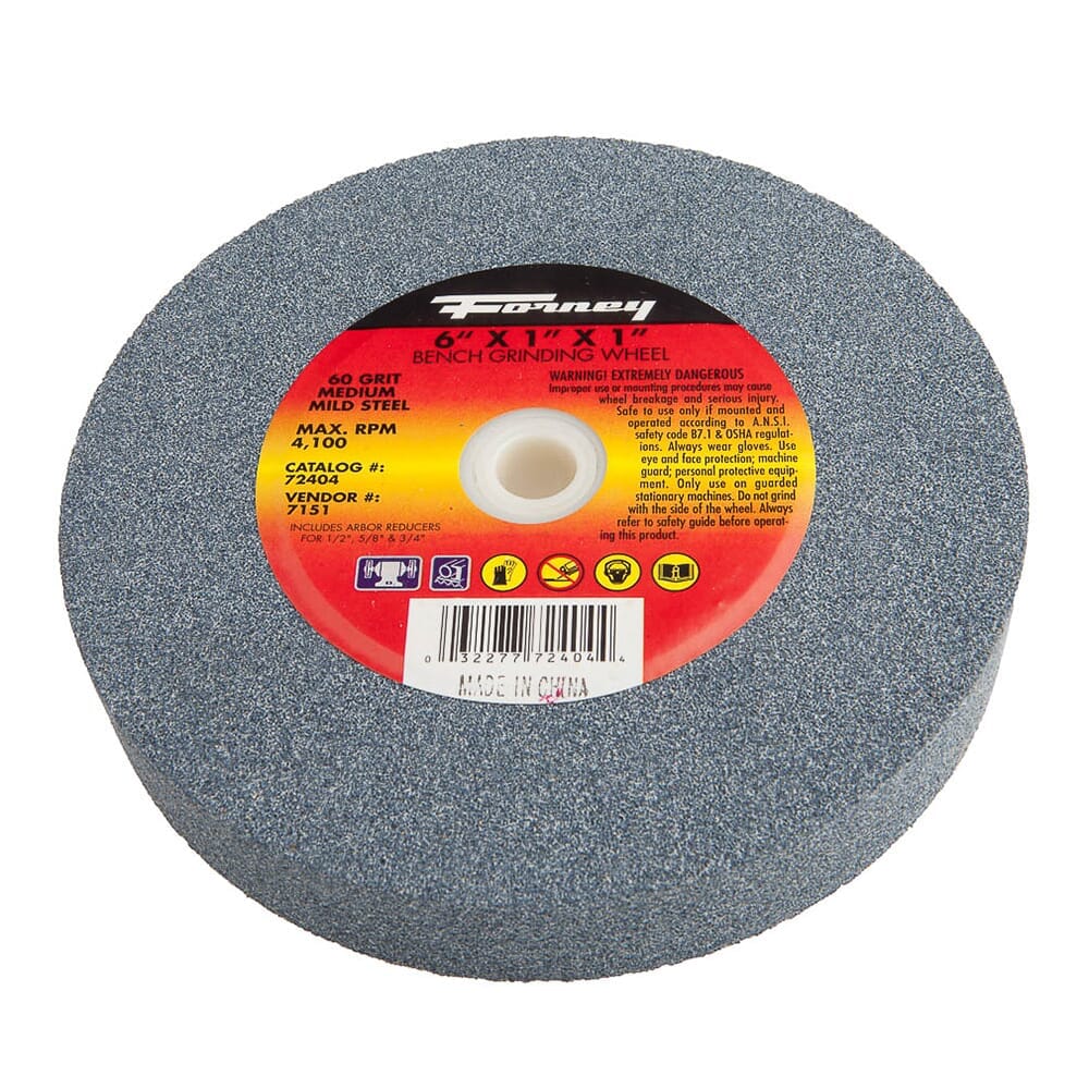 72404 Bench Grinding Wheel, 6 in x